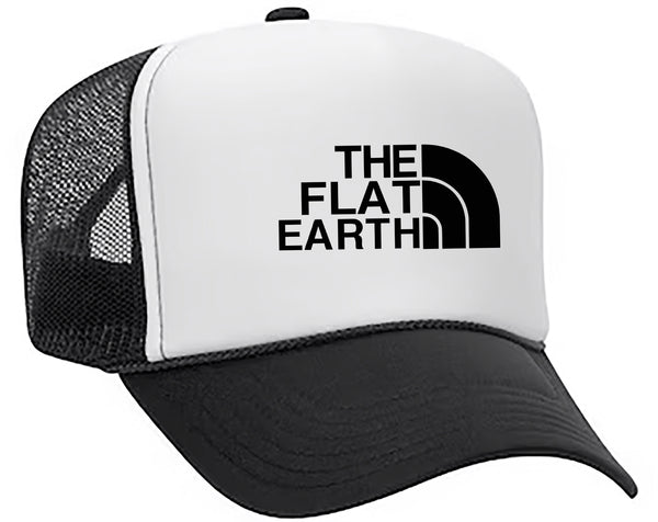 The Flat Earth center logo