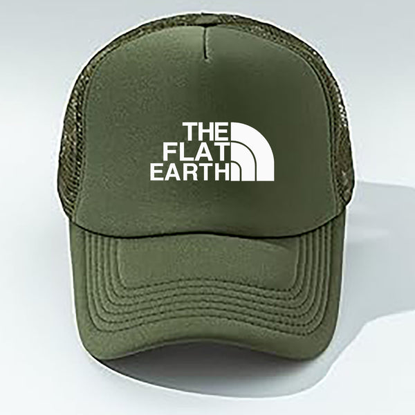 The Flat Earth center logo